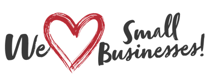 we love small businesses